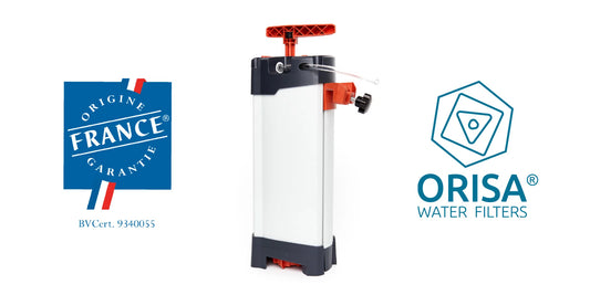 Origine France Garantie certifie le purificateur d'eau ORISA®